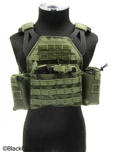 1/6 Scale Toy Special Forces - Grey MOLLE Plate Carrier Vest w/Radio Pouches - Bild 1 von 7