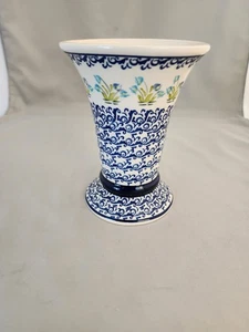 POLNISCHE KERAMIK MARKTVASE BOLESLAWIEC HANDARBEIT 182 - Bild 1 von 2