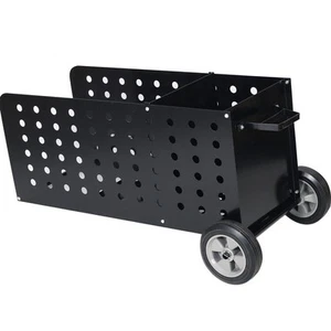 Firewood Cart, fireplace log rolling cart, wood rack, heavy duty in door outdoor - Picture 1 of 7