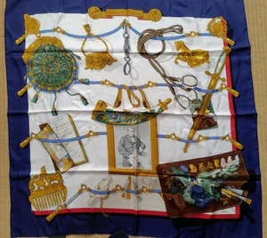 Hermes Scarf Carre90 Memories of Silk m1_1124 - Picture 1 of 6