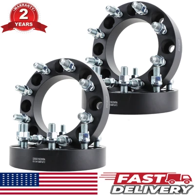 4Pcs 1.5" 8x170 to 8x6.5 Wheel Spacers Adapters For Ford F-250/F-350 Super Duty - Image 1 of 4