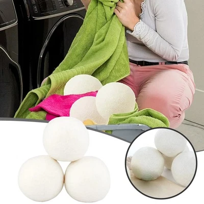 Sheep 1 Pack Wool Dryer Reusable Natural Fabric Softener 5CM - image 1 of 4