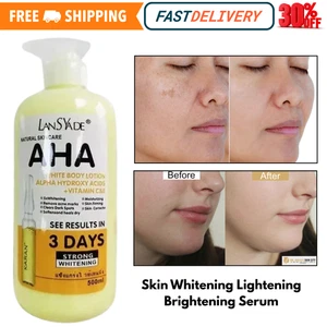 KOJIC ACID Skin Whitening Lightening Brightening Serum Bleaching/Spot Fade Cream - Picture 1 of 4
