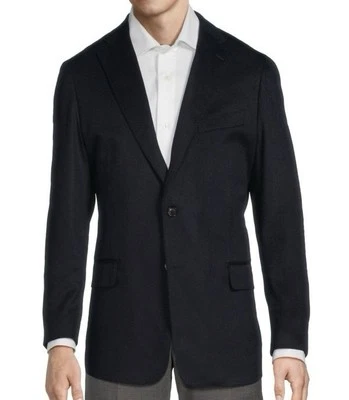 Kired by Kiton Navy Blue Cashmere Sport Coat Suit Jacket Blazer NWT 42R (EU 52R) - Image 1 of 4