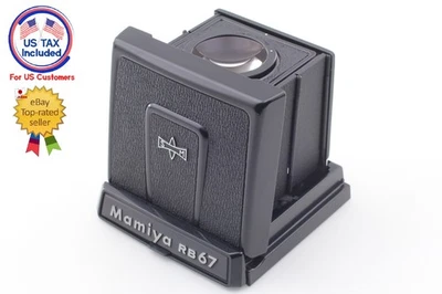 w/cap [Top MINT] Mamiya RB67 Waist Level Finder WLF For RB67 Pro S SD From JAPAN - Image 1 of 4