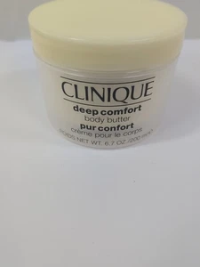 Clinique Deep Comfort Körperbutter (6,7oz/200mL) VOLLE GRÖSSE - Bild 1 von 4