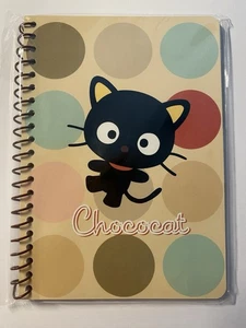 Sanrio Chococat Cat Polka Dot Mini Spiral Notizbuch 2002 35 Blatt NEU selten - Bild 1 von 2