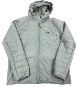 Under Armour Storm Hybrid Insulated Puffer Jacket Mint Green Men’s XL EXCELLENT - Picture 1 of 10