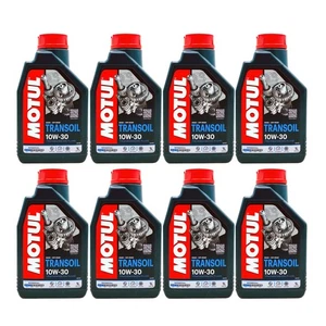 8 LITRI OLIO MOTUL TRANSOIL SAE 10W-30 PIAGGIO VESPA APE LAMBRETTA 08MO03 - Foto 1 di 5