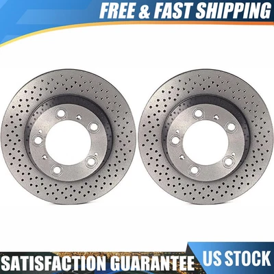 Rotores de freno traseros Brembo para Porsche Boxster 2005 2006 2007 2008 2009 2010 2011 Foto 1 de 4