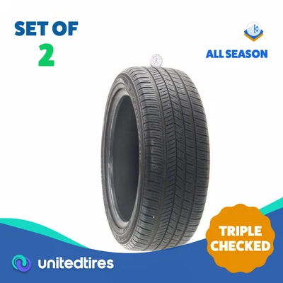 Set of (2) Used 235/50R19 Yokohama YK740 GTX 99V - 7/32 - Image 1 of 4