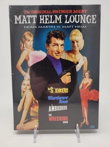 Matt Helm Lounge: Schalldämpfer, Murderers' Row, Ambushers usw. 4 Film DVD Set NEU - Bild 1 von 2