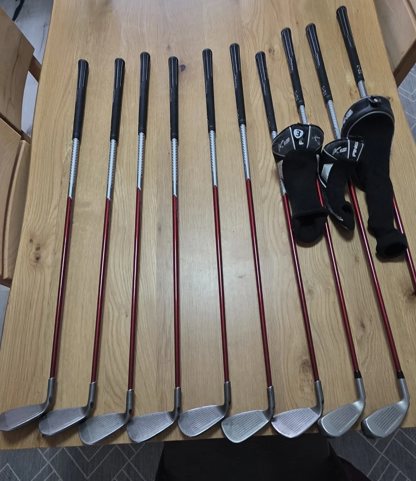 Ping K15 Eisen Satz RH Regular 6-SW+UW +5er Holz und Hy 4+5 - Bild 1 von 4