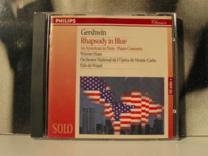 GERSHWIN RAPSODIA EN AZUL HAAS DE WAART CD 1994 COMO NUEVO - Imagen 1 de 1