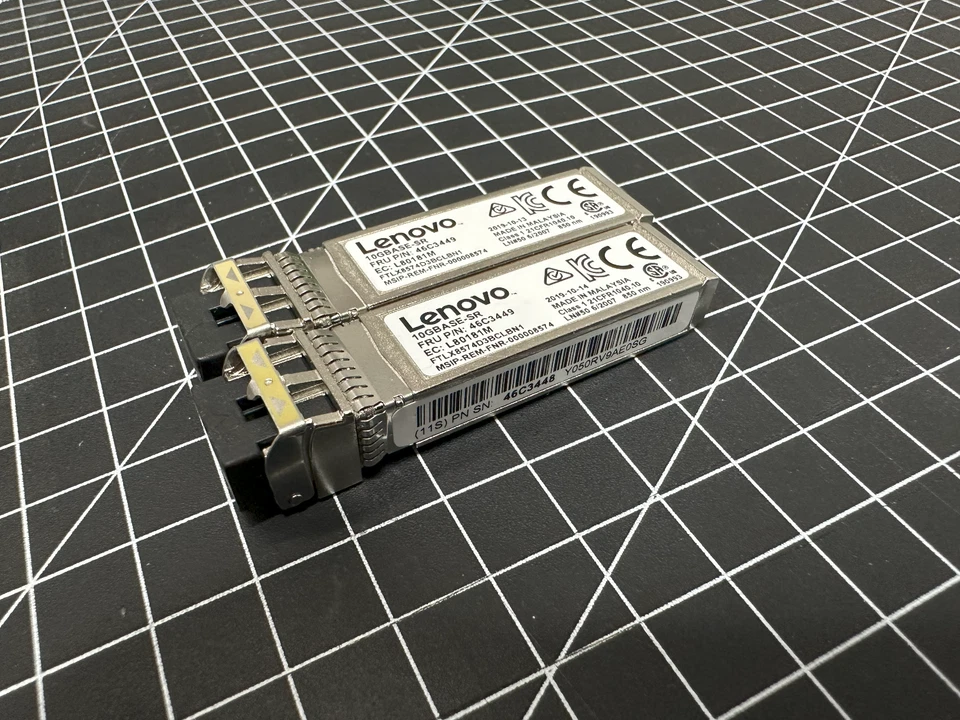 IBM 46C3449 10GBASE-SR SFP+ 850nm 300m DOM Duplex LC/UPC MMF Transceiver - Bild 1 von 1