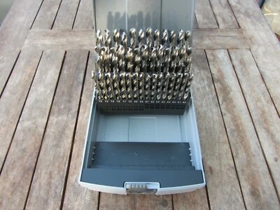 41 tlg HSS G  DIN Stahl Spiralbohrer  Metallbohrer  Set Satz Ø 6 - 10 mm 0,1mm - Bild 1 von 2