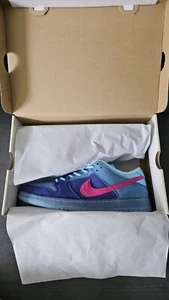 Nike Dunk Run The Jewels x Nike SB Dunk Low blau Größe 45,5 DO9404-400 NEU- VAT - Bild 1 von 4