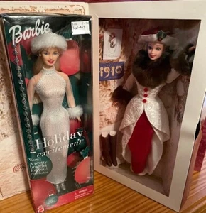2 Barbie-Puppen: Hallmark 85th Anniv Sp Ed Urlaubserinnerungen + Urlaubsaufregung! - Bild 1 von 6