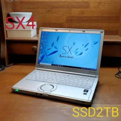 SSD2TB Let's Note CF-SX4 Good Condition Note PC Silver Accessories Available - Image 1 of 4