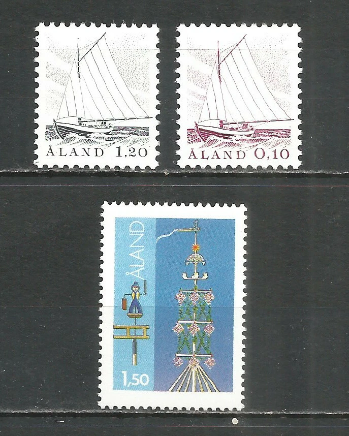 Aland Finlandia año 1985. Sellos como nuevos MNH (**) se envía Foto 1 de 1