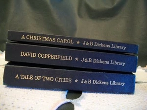 A Christmas Carol, David Copperfield, and A Tale of Two Cities (1965 HC) - Picture 1 of 7