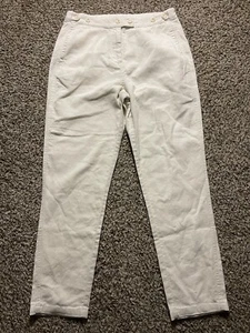 Poetry Fashion Corduroy Pants Womens US 10 Hemp Organic Cotton Tapered Leg - Picture 1 of 11