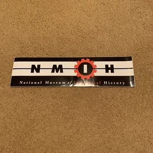 Decal Bumper Sticker NMIH NATIONAL MUSEUM OF INDUSTRIAL HISTORY 11.5” X 3” - Bild 1 von 2