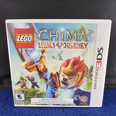 LEGO Legends Of Chima Laval's Journey (Nintendo 3DS, 2013) Completo En Caja CIB Foto 1 de 4