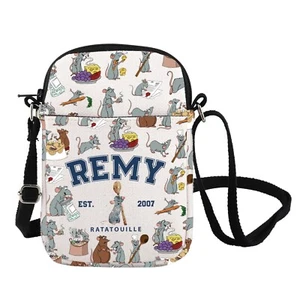 Remy Est.2007 Inspire Crossbody Bag Remy Quote Messenger Bag Mouse Chef Lover... - Picture 1 of 7