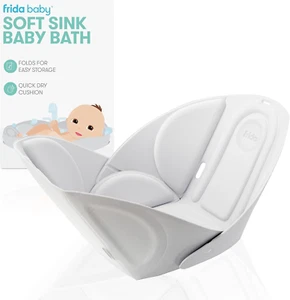 Soft Sink Baby Badewannensitz: Waschbeckenbadender für Baby, pflegeleichte Babybadewanne + Fledermaus - Bild 1 von 12