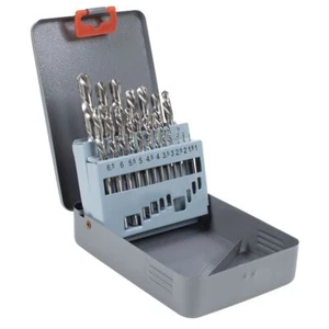 Sealey AK8190 Left-Hand Spiral Drill Bit Set 19pc - Picture 1 of 7