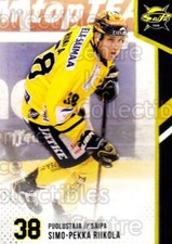 2014-15 Finnish Cardset #112 Simo-Pekka Riikola