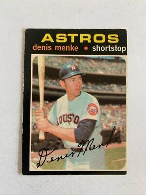 1971 O-Pee-Chee #130 Denis Menke - Houston Astros (inv3) - Image 1 of 2