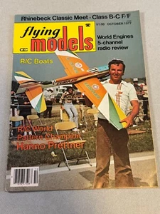 Vintage Flying Models Hobbyist Magazine October 1977 - Picture 1 of 4