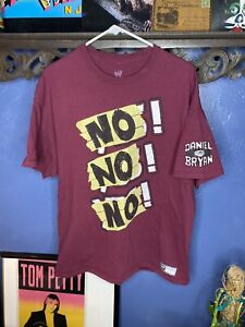 Daniel Bryan T Shirt NO NO NO Mens XL WW Wrestling Tee Preowned WWE WWF