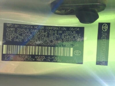 Used Speedometer Gauge fits: 2005 Scion TC cluster MT Grade A - Image 1 of 4