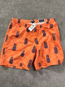 Club Room Men's Trunks Quick-Dry 7" Swim Shorts Beach Pool Surf Striped NWT - Picture 1 of 3
