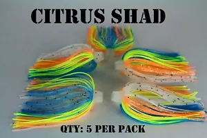 GONNE PRO-TIE Bass, Spinnerbait, Chatterbait pesca esca gonna. Quantità: 5 per confezione - Foto 1 di 4