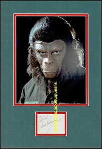 Roddy McDowell El Planeta de los Simios César Autógrafo Firmado UACC RD 96 - Imagen 1 de 1