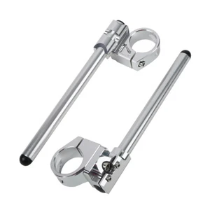 48mm Left/Right Clip On Handlebars Fit For Suzuki GSXR1000 K9 2009-2010 - Bild 1 von 6