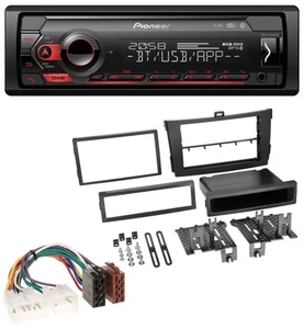 Pioneer MP3 USB DAB Bluetooth Autoradio für Toyota Corolla ab 2009 schwarz - Bild 1 von 6