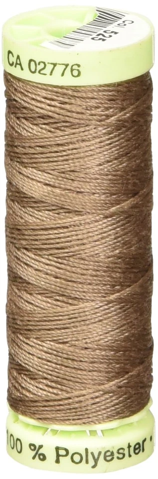 Gutermann Heavy Duty Brown Polyester Topstitching Thread for Sewing 100 Yards - Image 1 of 2