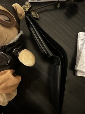 Portafoglio Piquadro da uomo in pelle – nero - Immagine 1 di 4