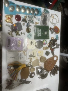 Junk Drawer Drawers Lot Lots Costume Jewelry & Miscellaneous  - Picture 1 of 12