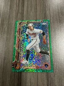 2025 Topps Holiday Green 12/99 Colton Cowser Baltimore Orioles  - Bild 1 von 4