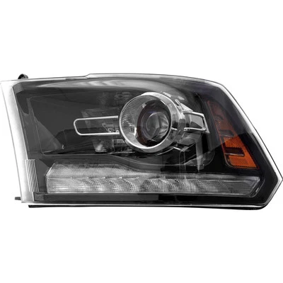 Headlight For 2019-2023 1500 Classic Projector Type w/ Black Bezel Left - Image 1 of 4