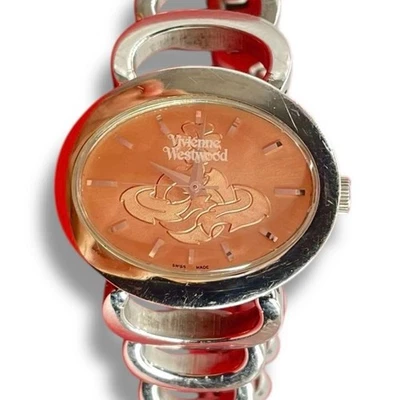 Good Vivienne Westwood Orb Watch Silver Vintage Rare - Image 1 of 4