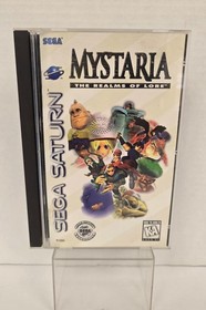 Sega Saturn Mystaria: The Realms of Lore Authentic *Tested & Works*