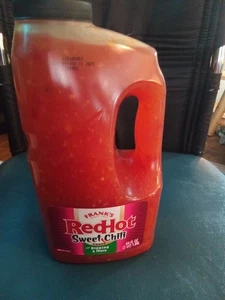 Franks Red Hot Sweet Chili Sauce,  Half Gallon Dipping  Mild Thai 10-15-25 - Picture 1 of 1