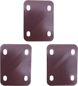 3 piezas cuñas para mástil de guitarra 025° 05° y 1° grado junta de nailon - Picture 1 of 12